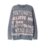 Men's Retro Fashion Sweater with Contrast Color Tassels