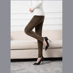 Reversible High Stretch Fleece Solid Color Leggings
