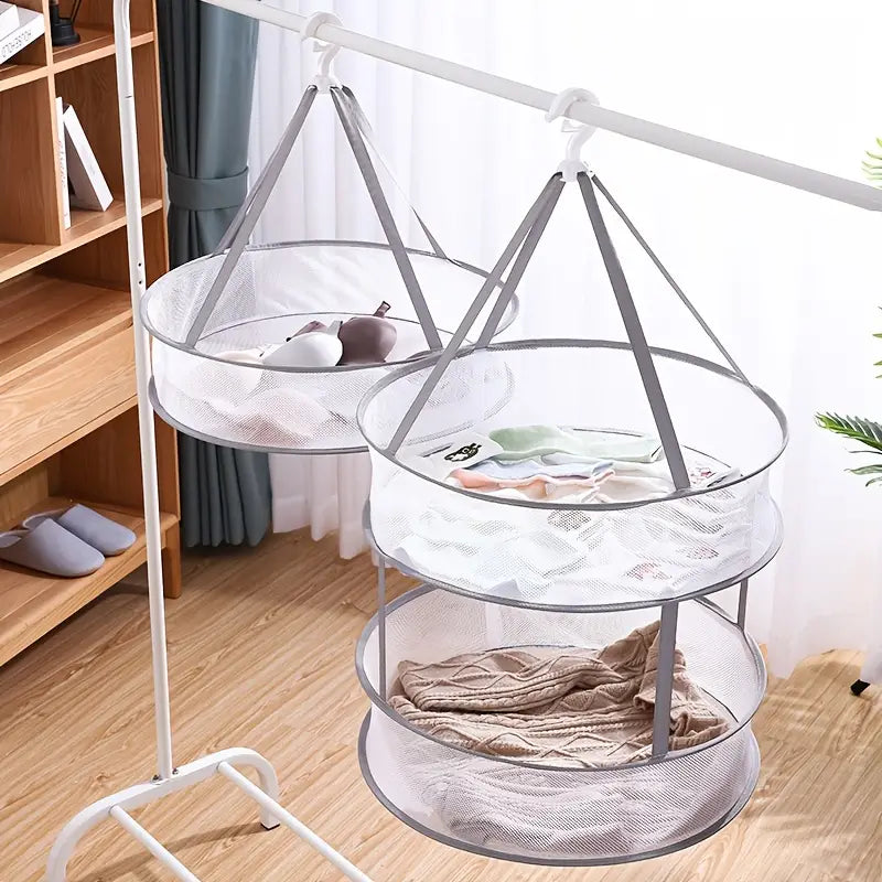 1 Piece Flat Mesh Drying Bag for Socks and Lingerie