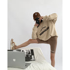 Women's Thin Loose Slim POLO Collar Sweater
