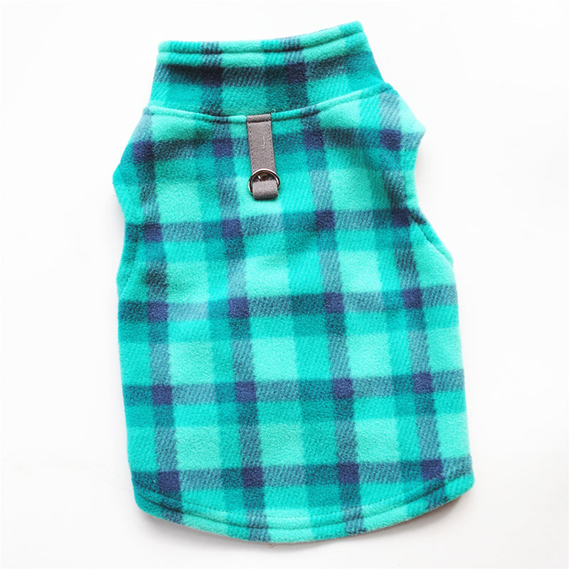 Dog Autumn/Winter Polar Fleece Sweater with Collar