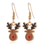 Christmas Jewelry Set with Alloy Reindeer Design