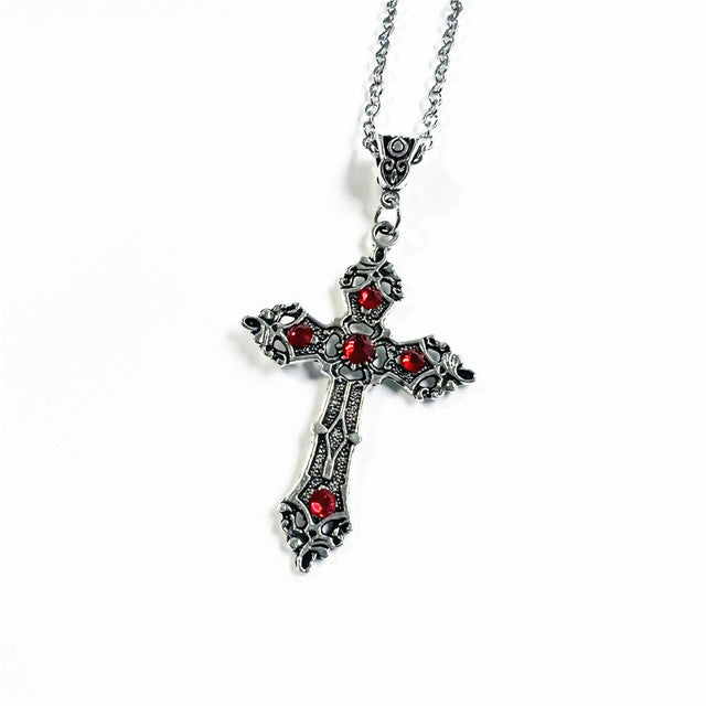 [Duplicate] Alloy Christian Gothic Cross Necklace for Men and Women | Christian Jewelry