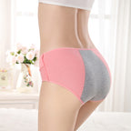 High-Waisted Cotton Period Panties for Women