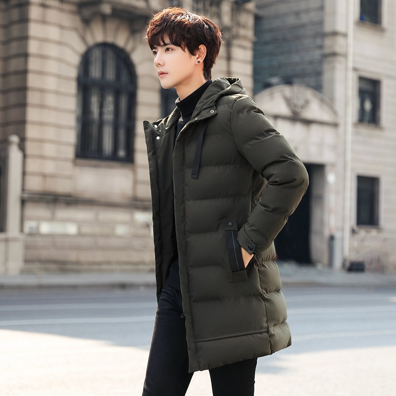 Men's Winter Hooded Puffer Coat