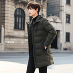 Men's Winter Hooded Puffer Coat