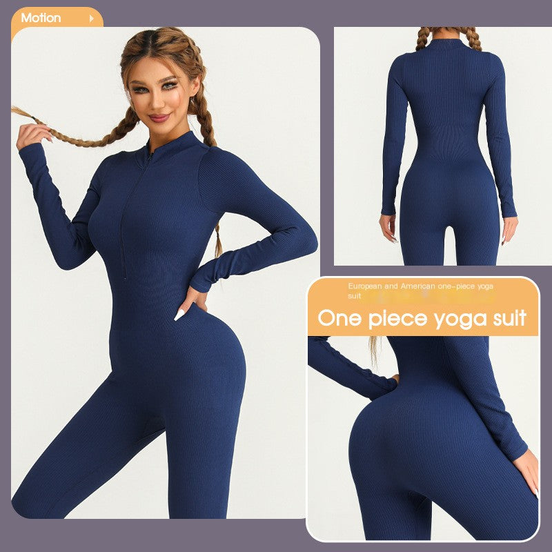 Amazon Yoga Bodysuit with Long Sleeves for Intense Workouts