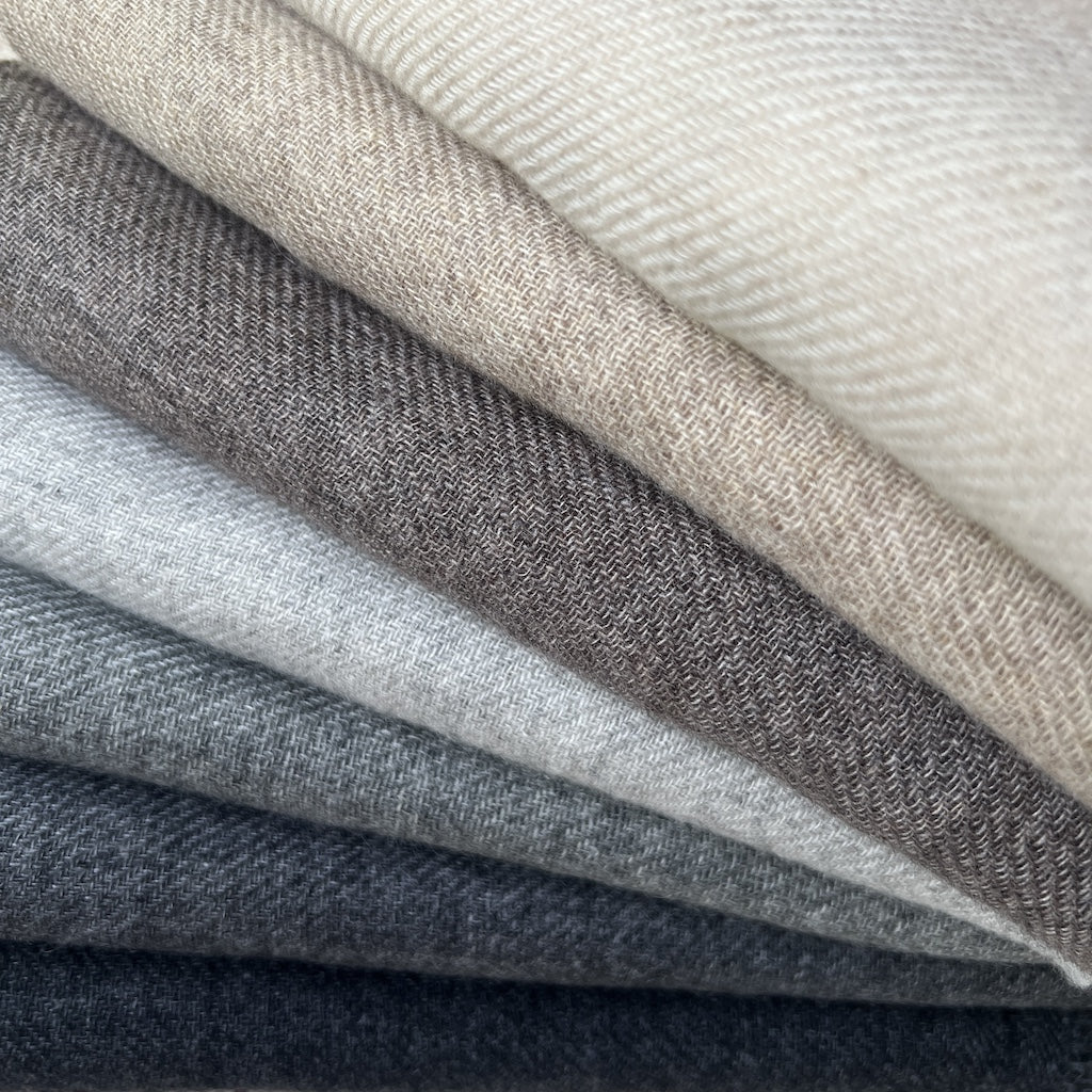 Champagne Handloom Cashmere Scarf