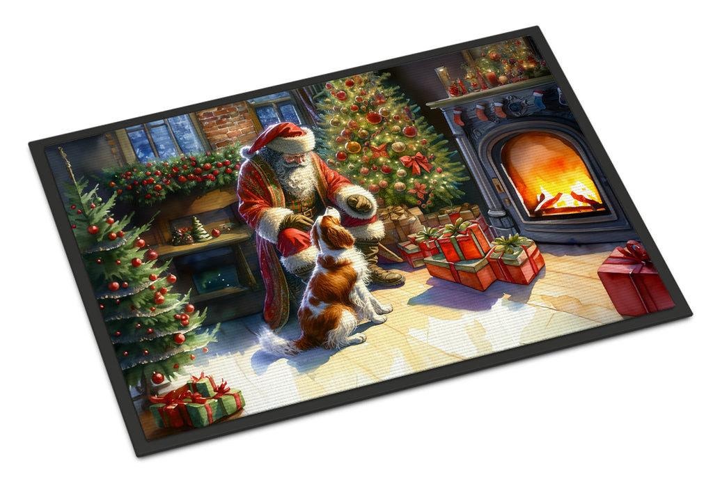 Brittany and Santa Claus Doormat
