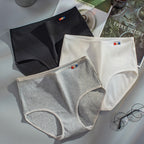 Plus Size Women's High Waist Cotton Seamless Panties