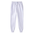 Men's Solid Color Fleece Hip-Hop Sweatpants