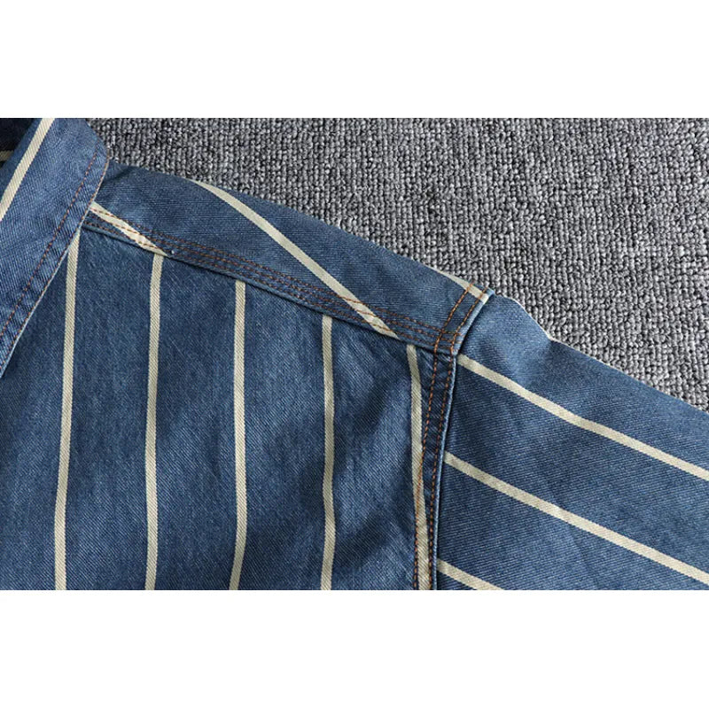 Men's Tooling Style Shirt Coat