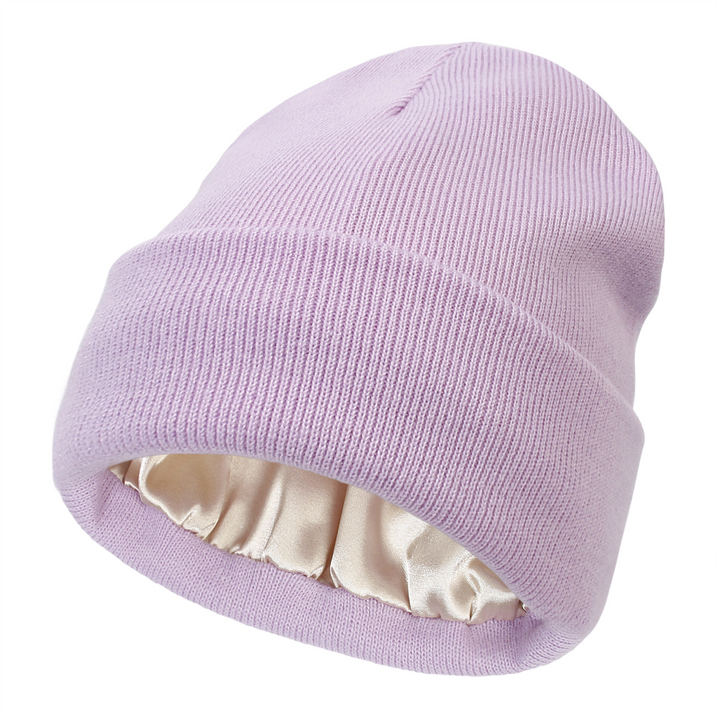 Knitted Wool Hat | Embroidered Cap