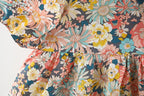 Summer Floral Princess Dress for Baby Girls