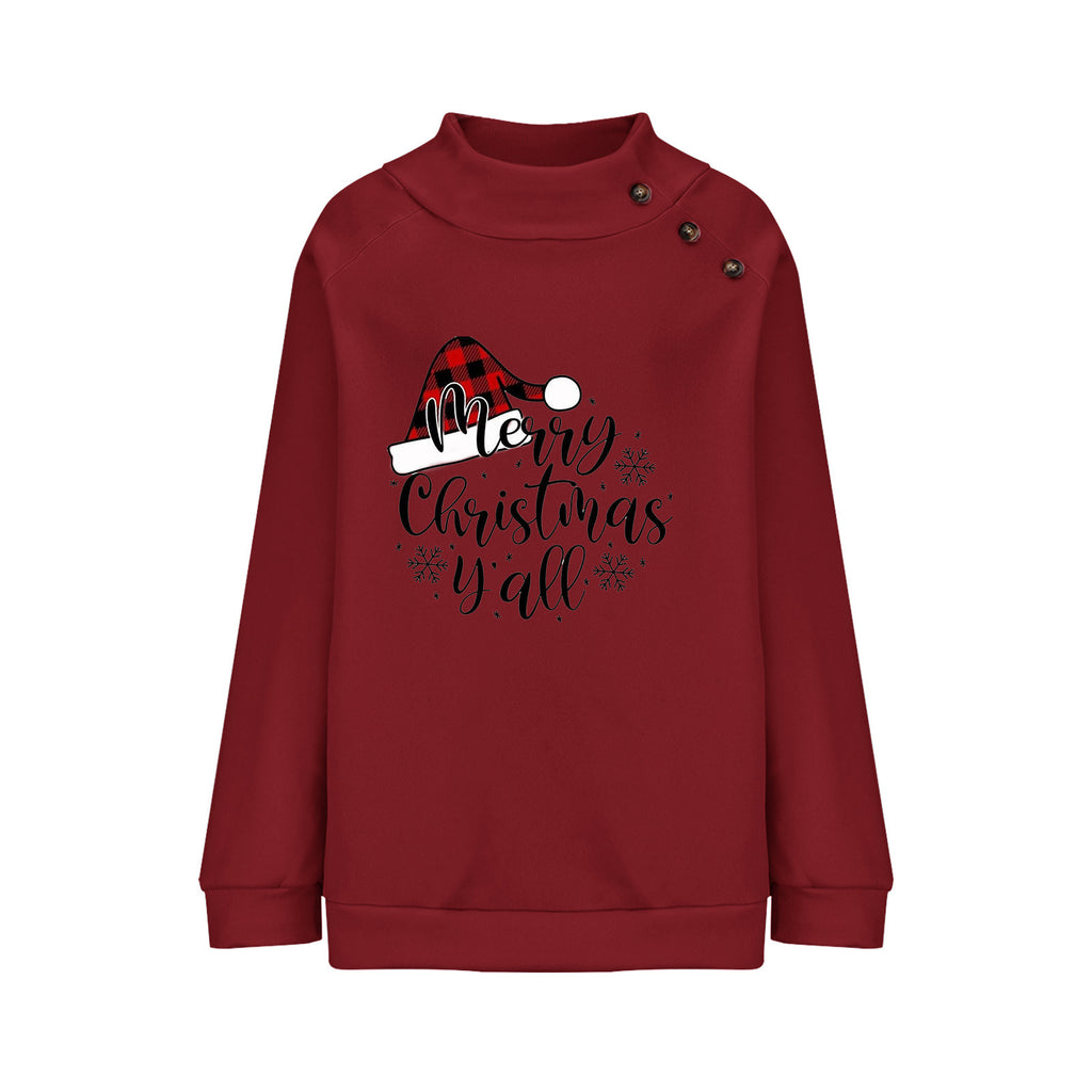 Cartoon Printed Loose Sweatshirt for Women | Streetwear
