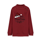 Cartoon Printed Loose Sweatshirt for Women | Streetwear
