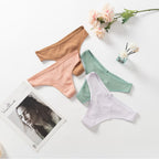Women's Cotton Thong Underwear - Simple & Stylish