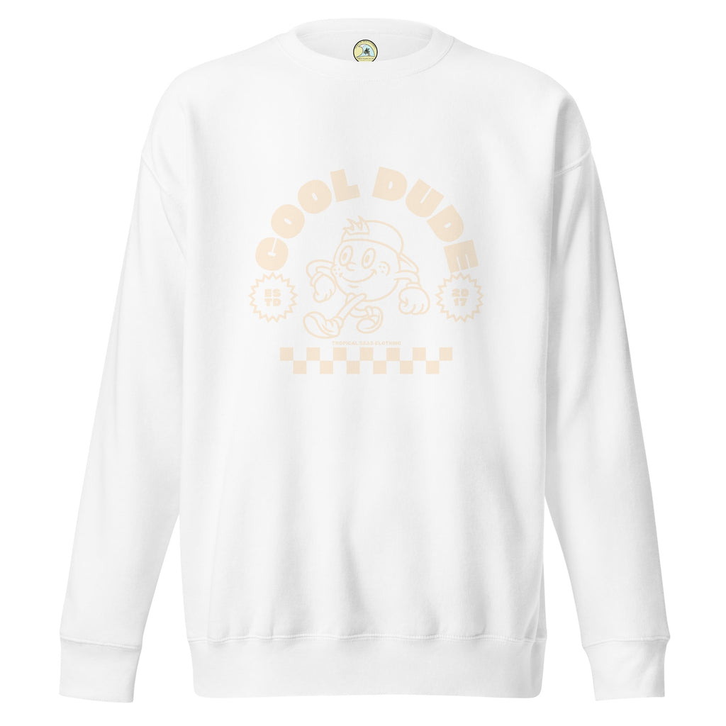 Cool Dude Surfer Premium Sweatshirt | Streetwear