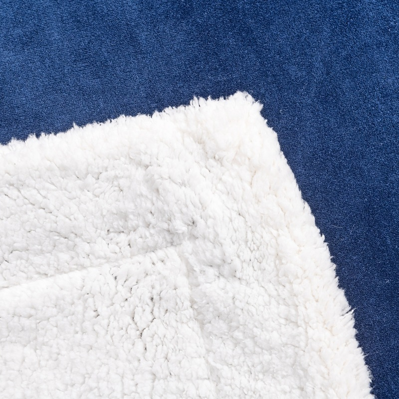 Cozy Sherpa Lamb Fleece Blanket