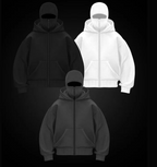 Double Hood Fleece Sweater