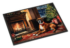 Boxer Cozy Christmas Doormat
