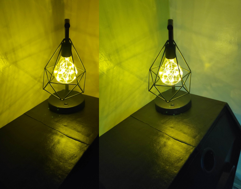 LED Iron Art Table Lamp for Home Decor and Christmas