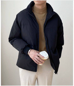Men's Lightweight Short Loose Down Jacket