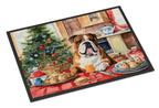 English Bulldog Christmas Cookies Doormat