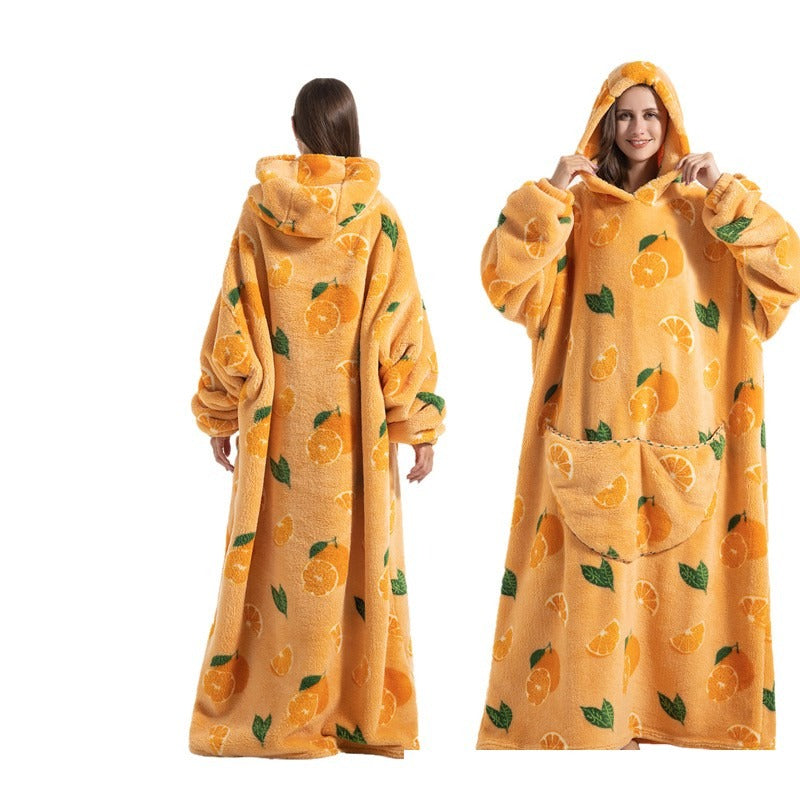 Oversized Wearable Blanket Nightgown
