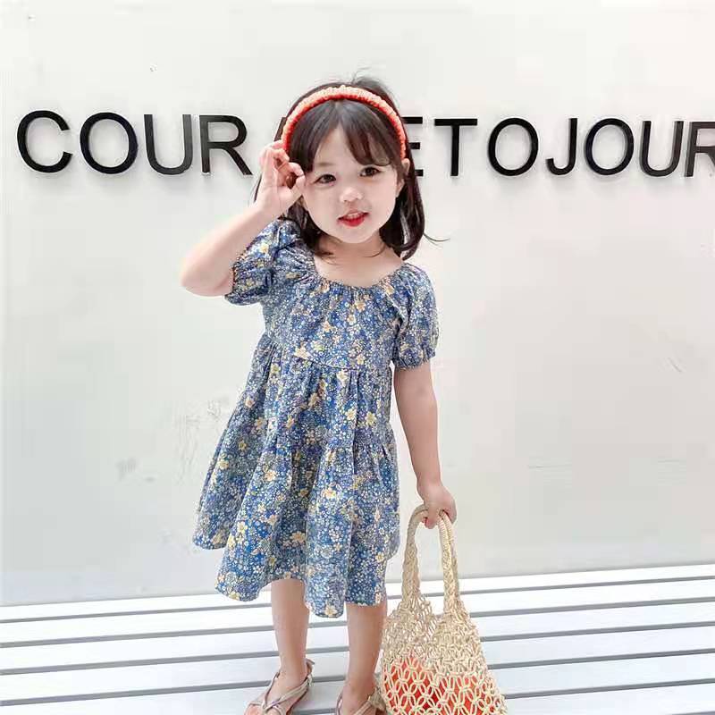 Girls Floral Skirt and Princess Summer Dress for Kids