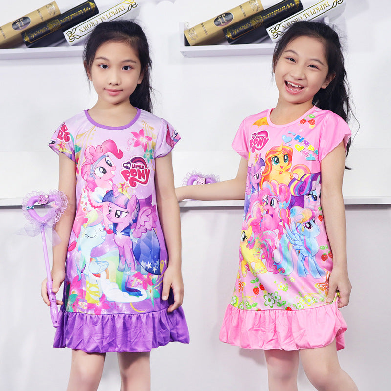 2023 Girls' Summer Dress and Sleepwear Collection