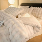 Plush Thermal Coral Fleece 4-Piece Bedding Set