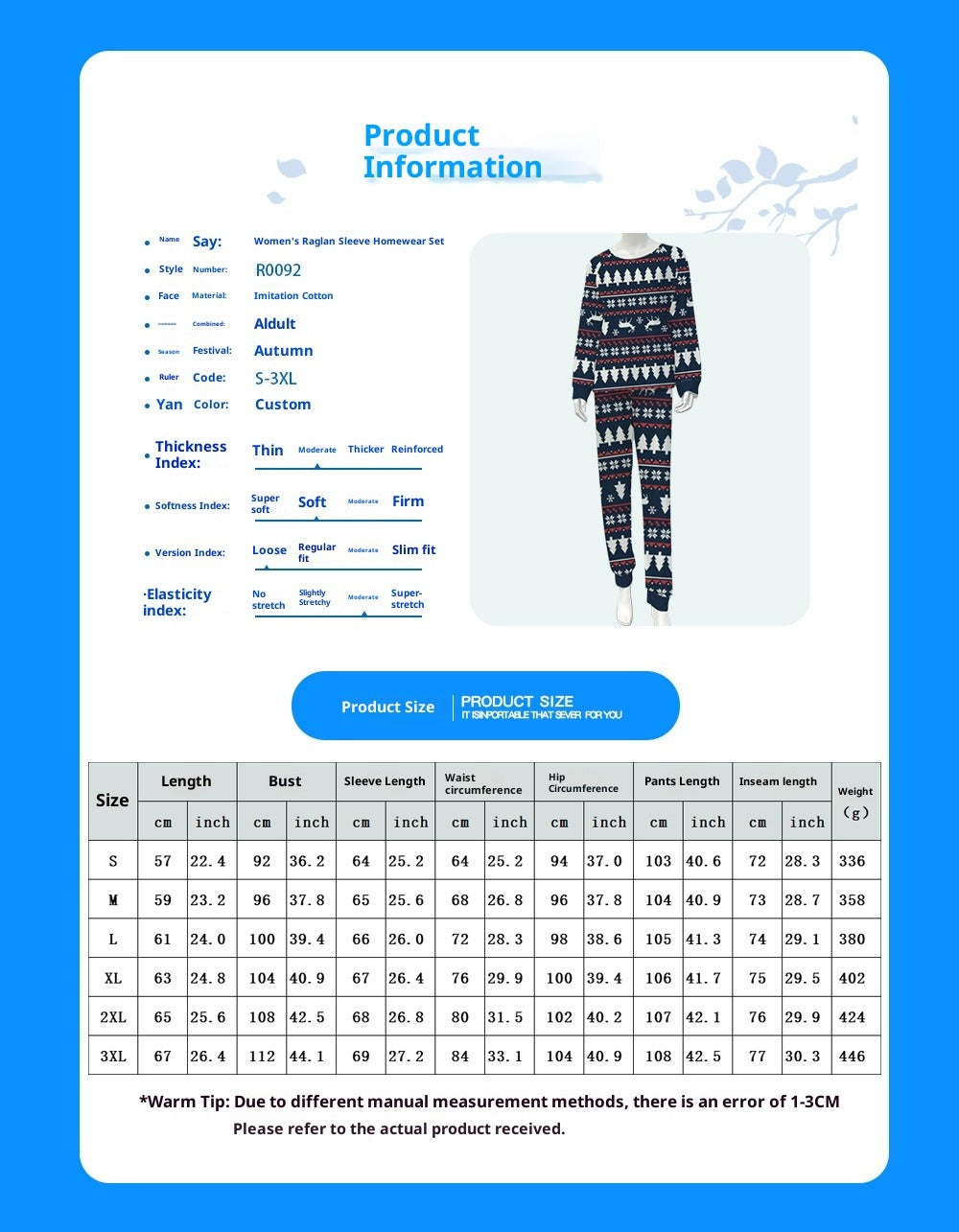 Matching Family Christmas Pajama Set