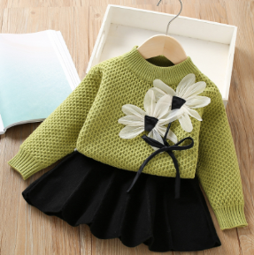 Gio Sweater Set for Girls (One Set)