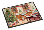 Corgi Christmas Cookies Doormat
