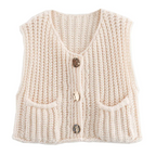 Cozy Layer Women's Pocket Knit Vest