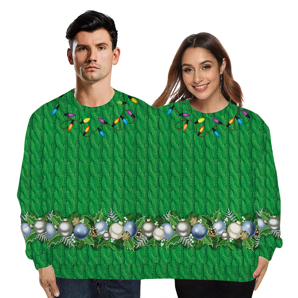 Christmas Long Sleeve Sweater for One Piece Fans