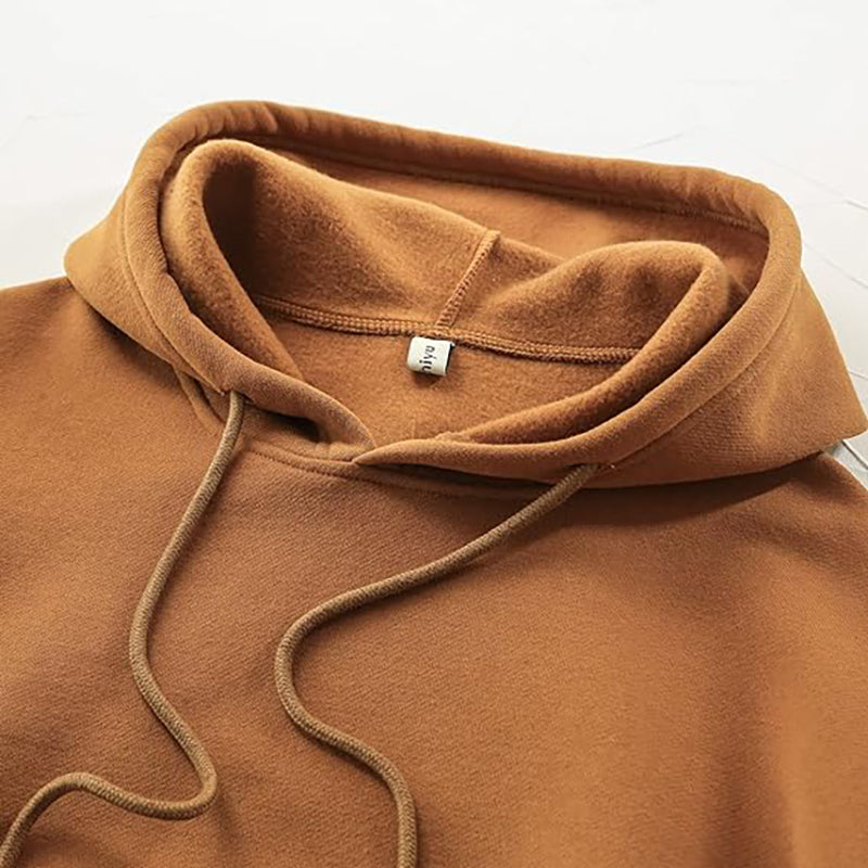 Women's Hooded Sweatshirt with Cropped Design | Streetwear