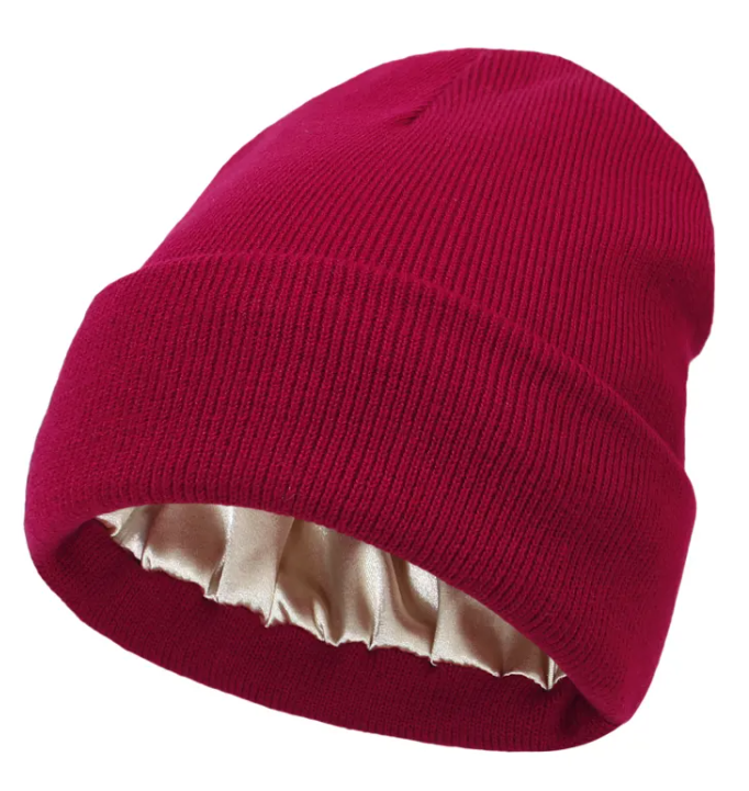 Cozy Knitted Wool Beanie | Embroidered Cap