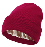 Cozy Knitted Wool Beanie | Embroidered Cap