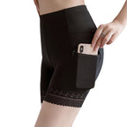 Cotton Pocket Safety Shorts for Women - Summer Fit