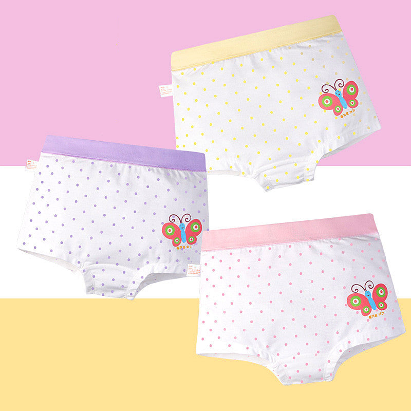 Cotton Boxer Shorts for Girls - Cute Kids Underwear