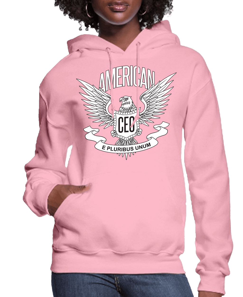 American CEO Patriotic Eagle Women’s Hoodie | Streetwear