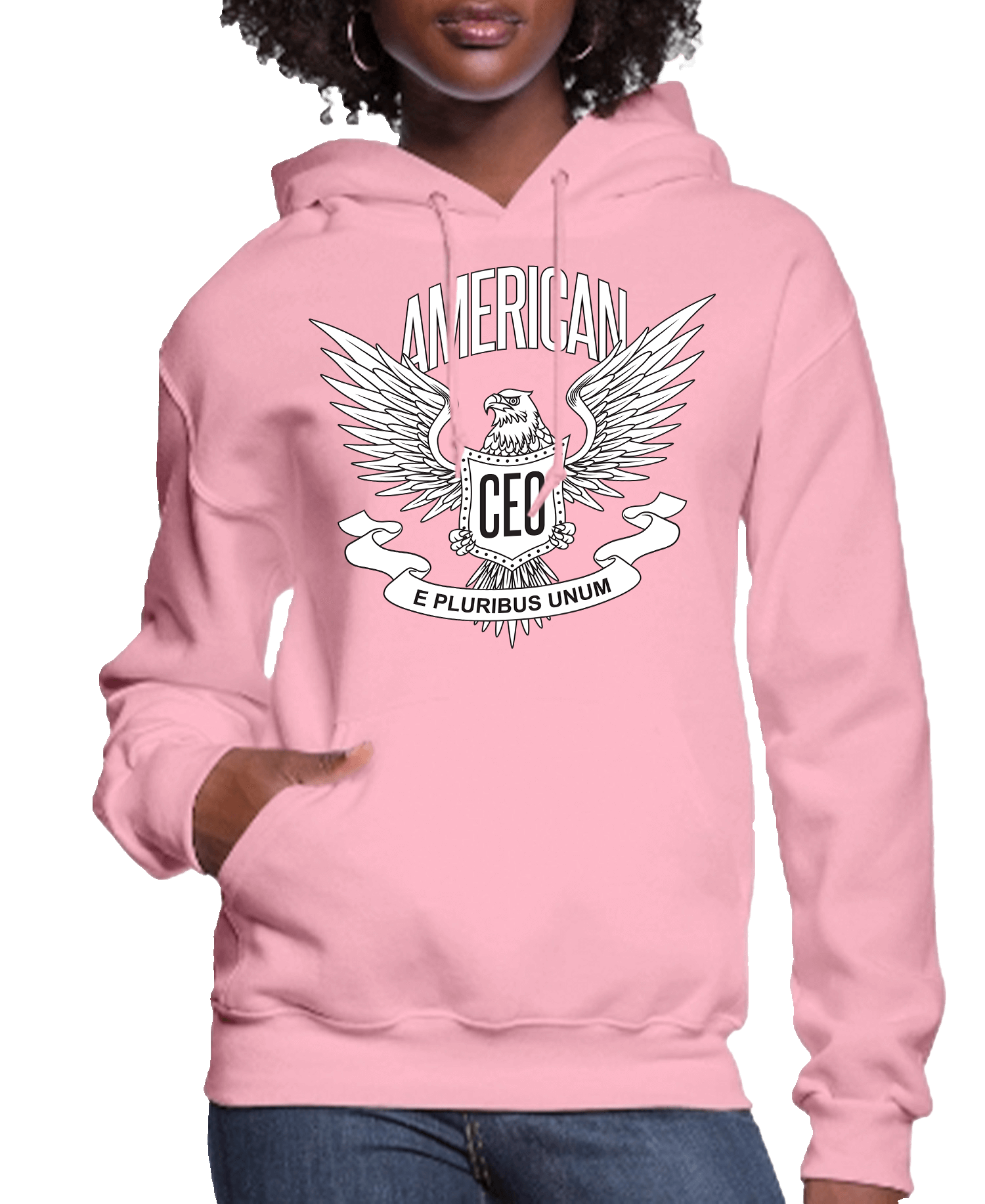 American CEO Patriotic Eagle Women’s Hoodie | Streetwear