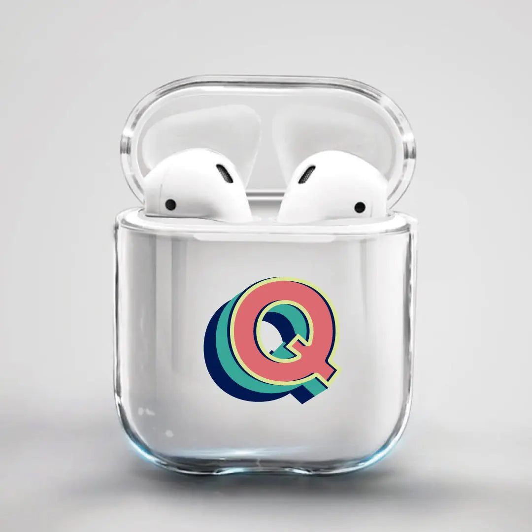 Airpod Case F1 Letter Q