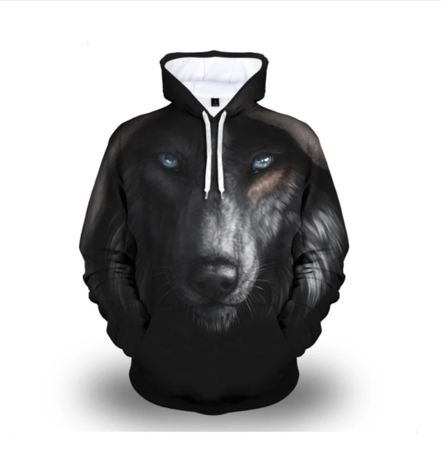 Wolves Stylish and Warm Hoodie - Animal Style | Streetwear