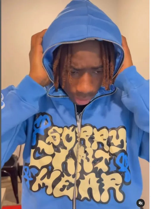 Goths Letter Unisex Hoodie | Streetwear