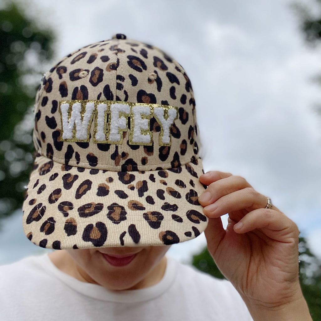 Wifey Corduroy Ball Cap | Embroidered Cap