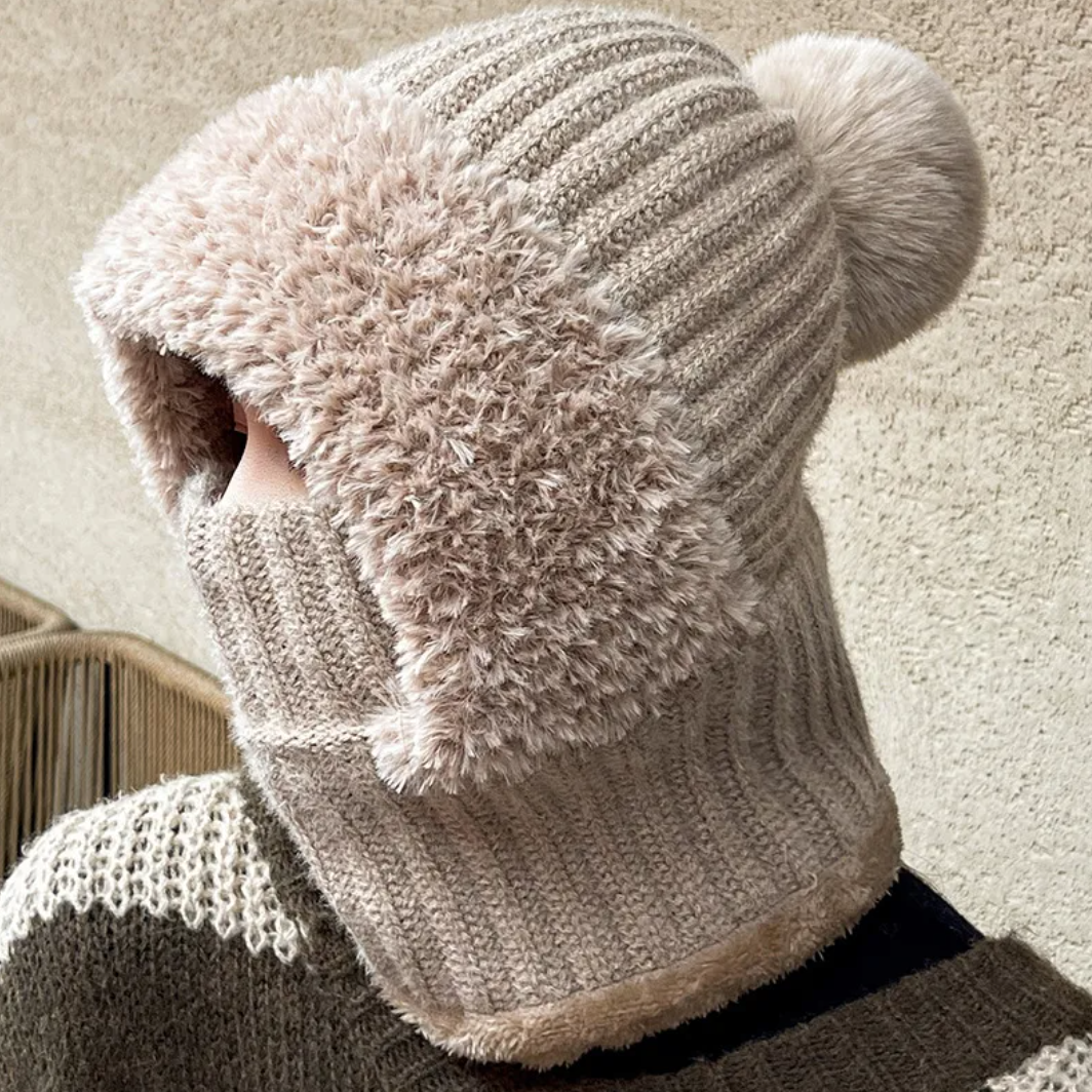 Multifunctional Warm Hat Scarf