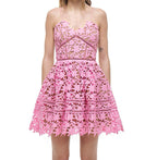 SP Autumn/Winter New Pink Lace Camisole Dress